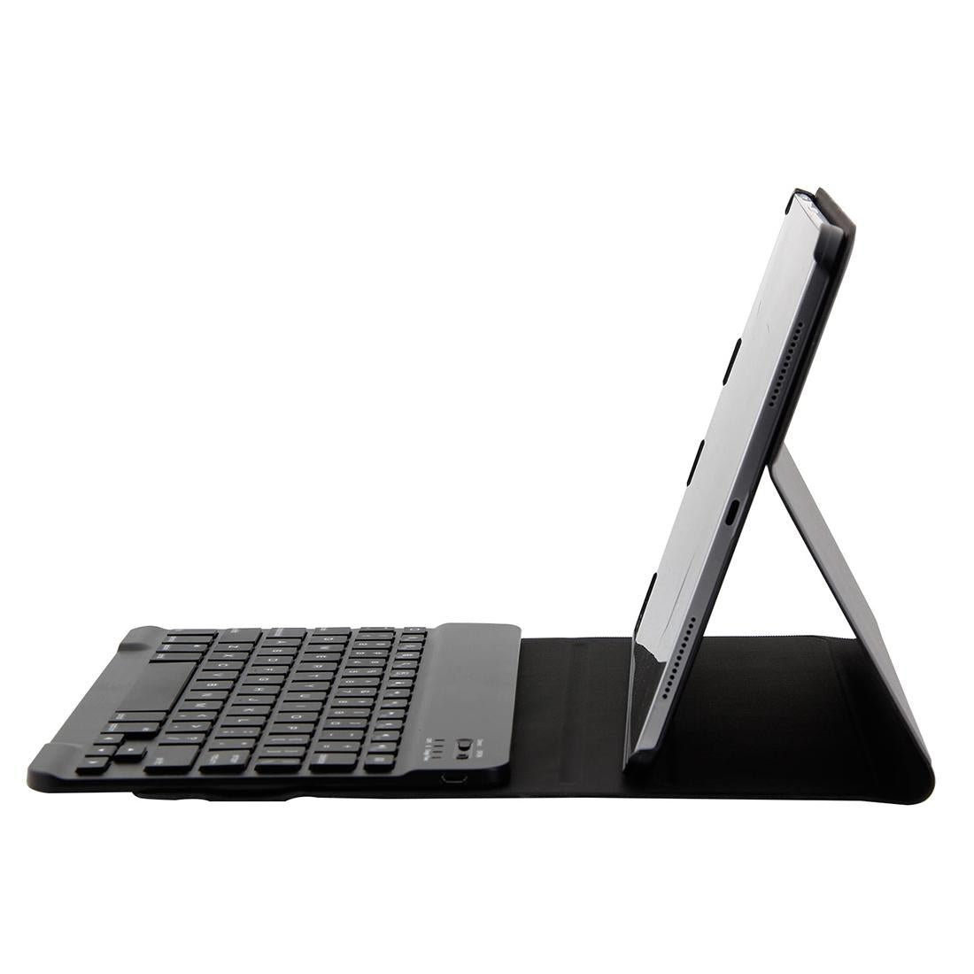 Bluetooth Keyboard & Leather Tablet Case For Ipad Pro 11 - Detachable Three-Gear Magnetic Sleep Function - Blue