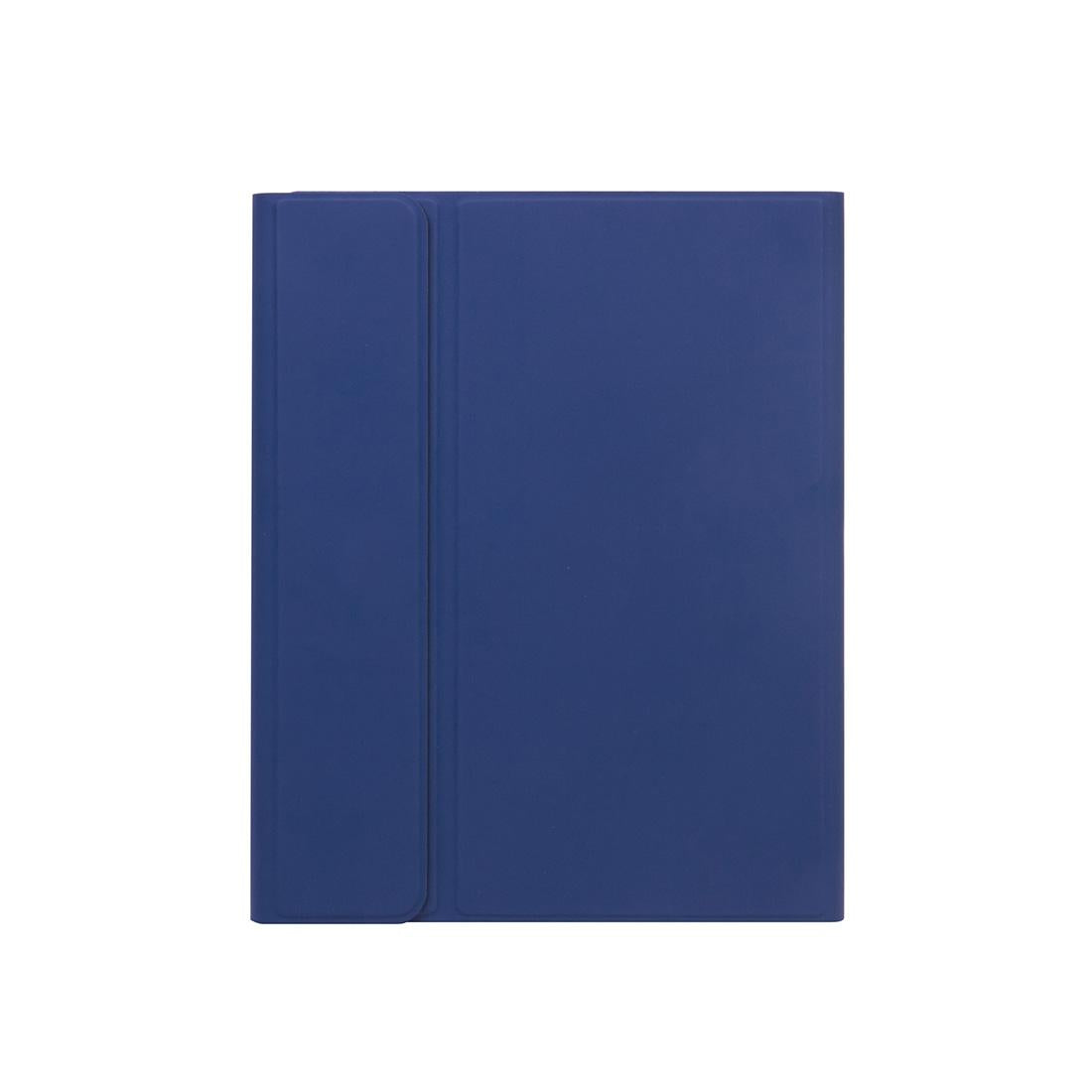 Detachable Bluetooth Keyboard Tablet Case For Ipad Pro 11 With Pen Slot - Plain Texture - Blue
