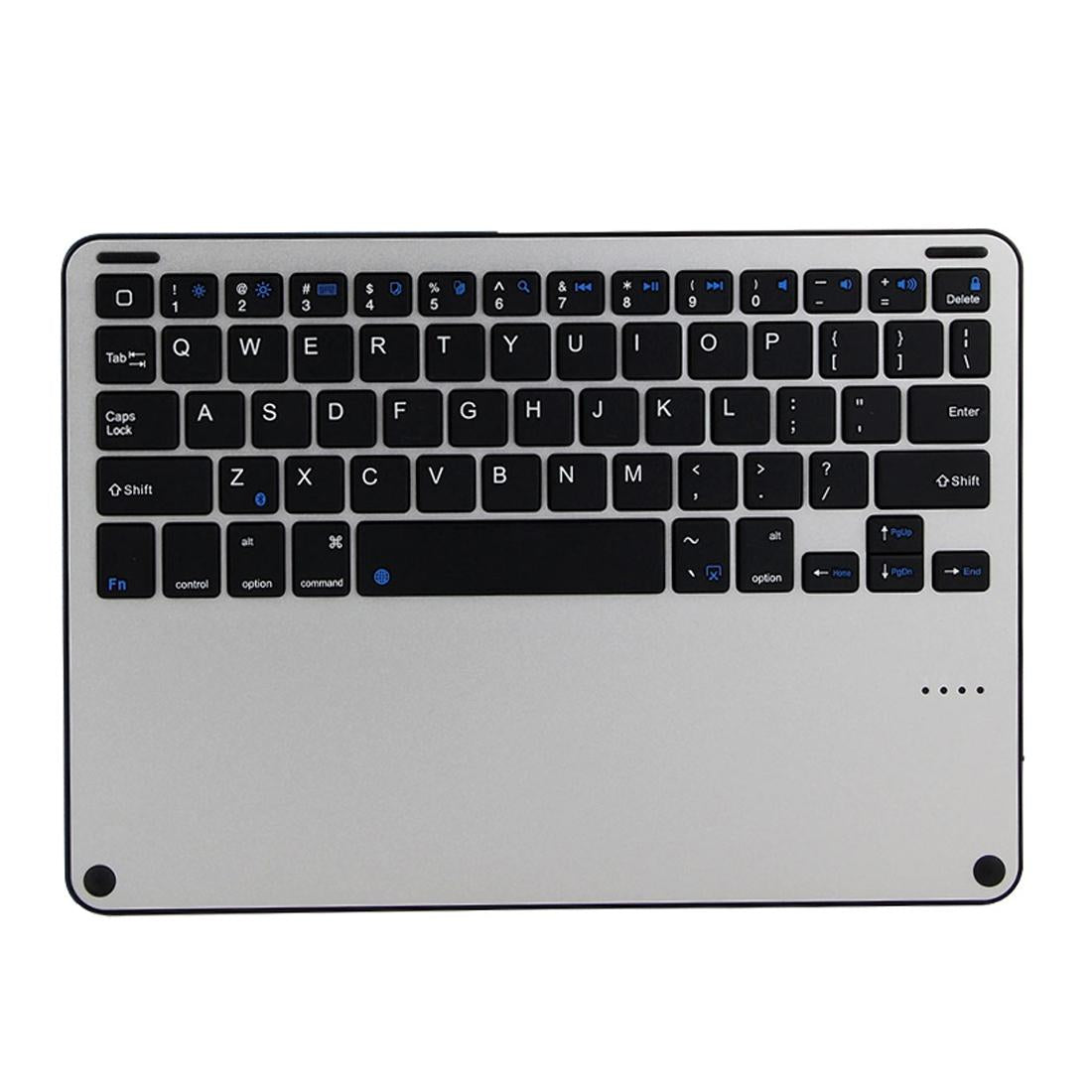 Bluetooth Keyboard & Tablet Case For Ipad Air / Pro 9.7 - Detachable Aluminum Alloy Imitation Cloth Sleep / Water Repellent - Blue