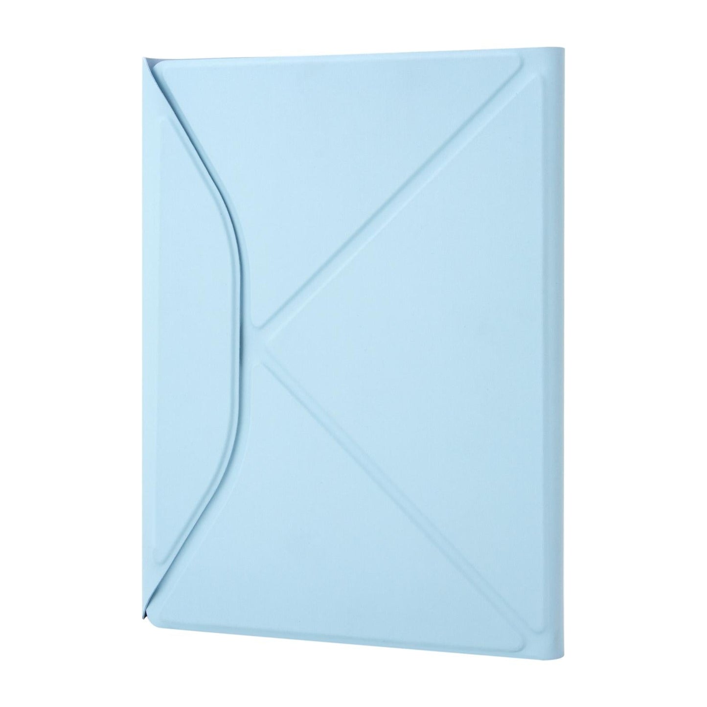 Bluetooth Keyboard Leather Tablet Case With Pen Slot - Sky Blue
