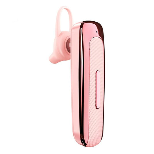 Wireless Unilateral Ear-mounted Earphone with Noise Reduction - White Blue