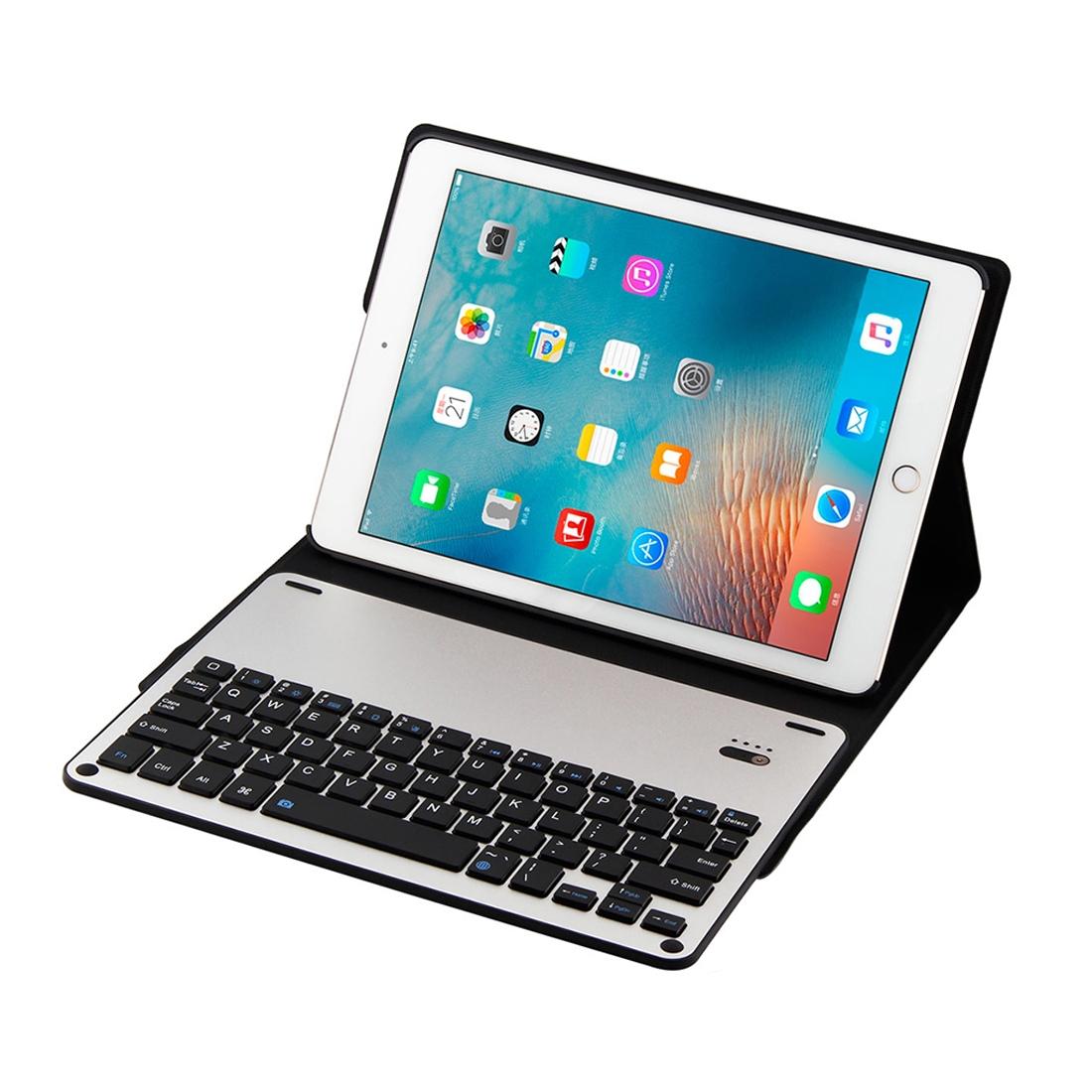 Bluetooth Keyboard & Leather Tablet Case For Ipad Air / Pro 9.7 - Detachable Water Repellent Magnetic 3-Gear Angle - Red