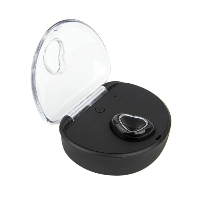 Mini Wireless Bluetooth Earphones with Charging Box - X7 4.1 - Red