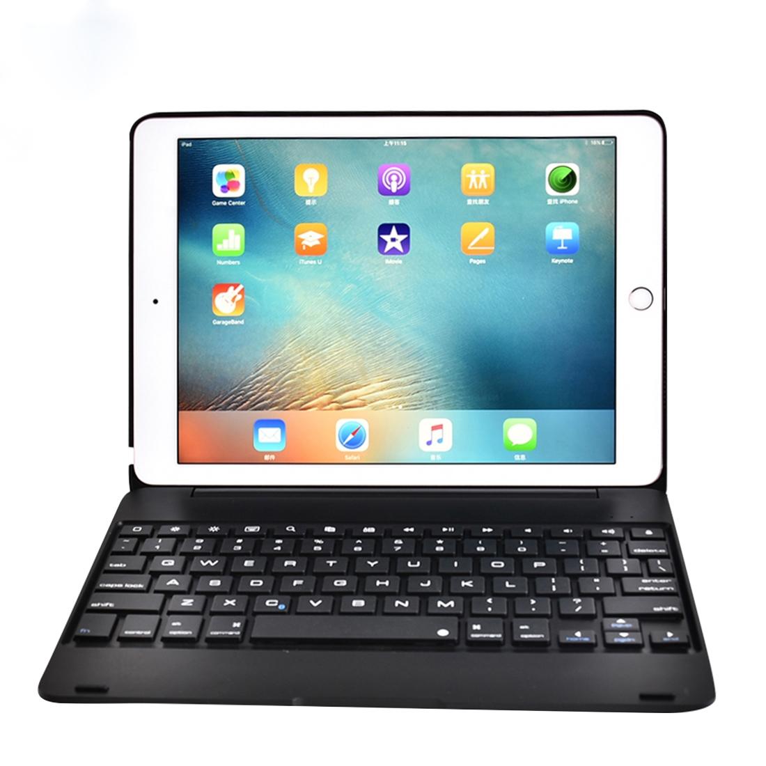Horizontal Flip Tablet Case With Bluetooth Keyboard For Ipad Pro 9.7 / Ipad Air 2 - Silver