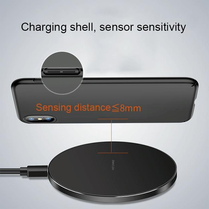 Ultra Thin Wireless Fast Charging Pad - Silver