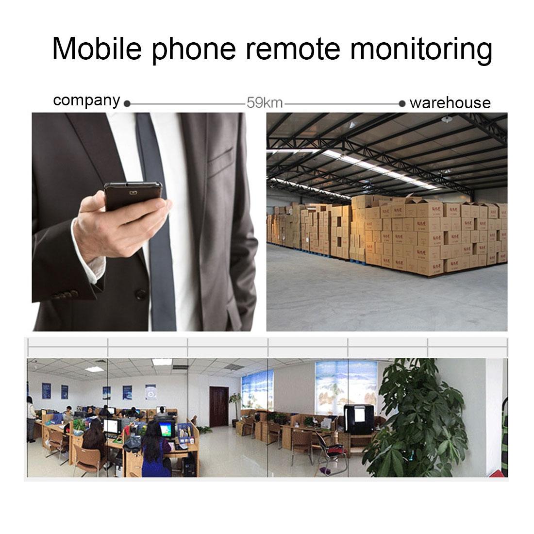 360 Degree Rotatable Wireless Smart Security Camera With 720P Hd Resolution And Two-Way Voice Support