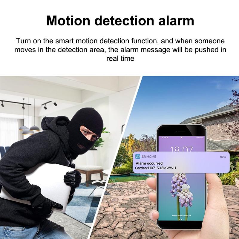 Waterproof Wifi Camera With 4.0Mp Two-Way Voice Motion Detection Night Vision & Ai Human Detection - Tf Card
