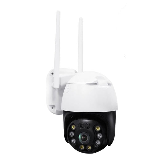 Waterproof 360 Degree Ptz Wifi Camera With 1080P Resolution 3.0Mp Lens Two-Way Voice Motion Detection And 128Gb Tf Card