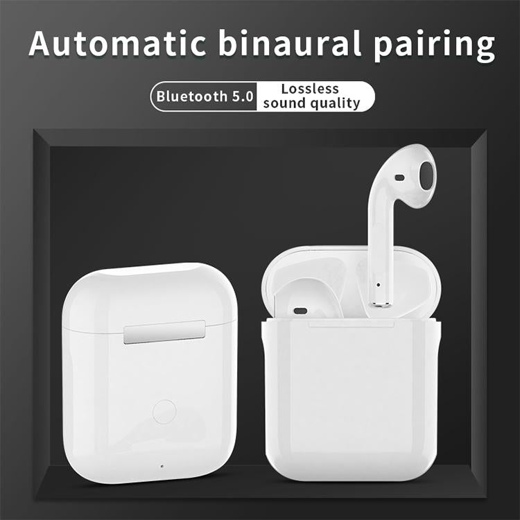 Wireless t & g Tg11 Tws Bluetooth Earphones with Charging Box - White