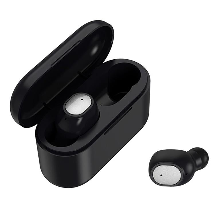 Wireless Bluetooth 5.0 Earphones - Binaural Stereo Automatic Pairing - White