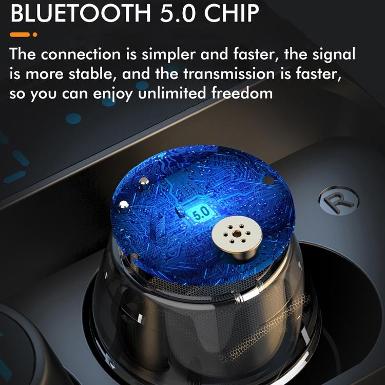 Wireless Bluetooth Earphones with Charging Box - White