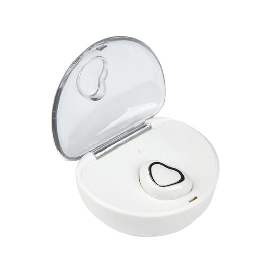 Mini Wireless Bluetooth Earphones with Charging Box - X7 4.1 - White