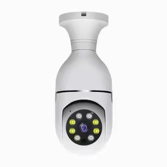 2.4G Two-Way Voice Intercom Bulb Camera - 1080P 2Mp White