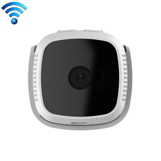 720P Wireless Wearable Surveillance Camera With Infrared Vision & Motion Detection - White