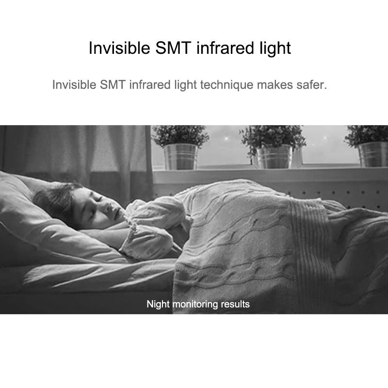 720P Wireless Wearable Surveillance Camera With Infrared Vision & Motion Detection - White