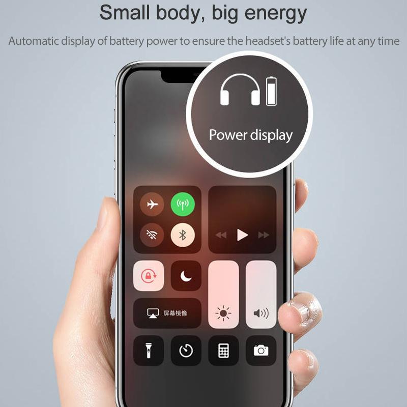 Mini In-ear Unilateral Bluetooth Earphone - X9 Wireless 5.0 - White