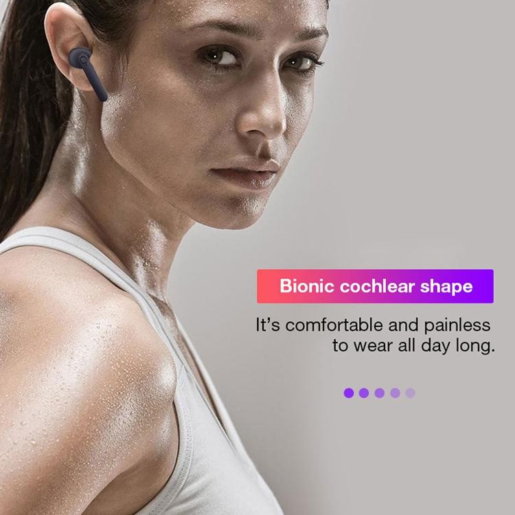 Waterproof Bluetooth Earphones with Magnetic Charging Box - 5.0 - White