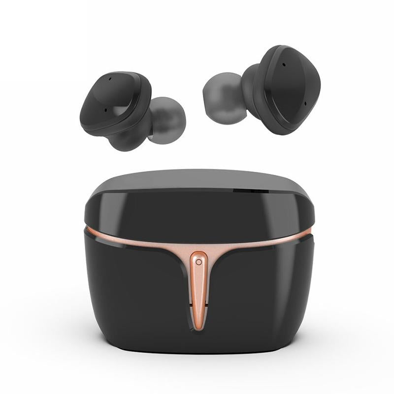 Waterproof True Wireless Bluetooth Earphones - Sports 5.0 - White