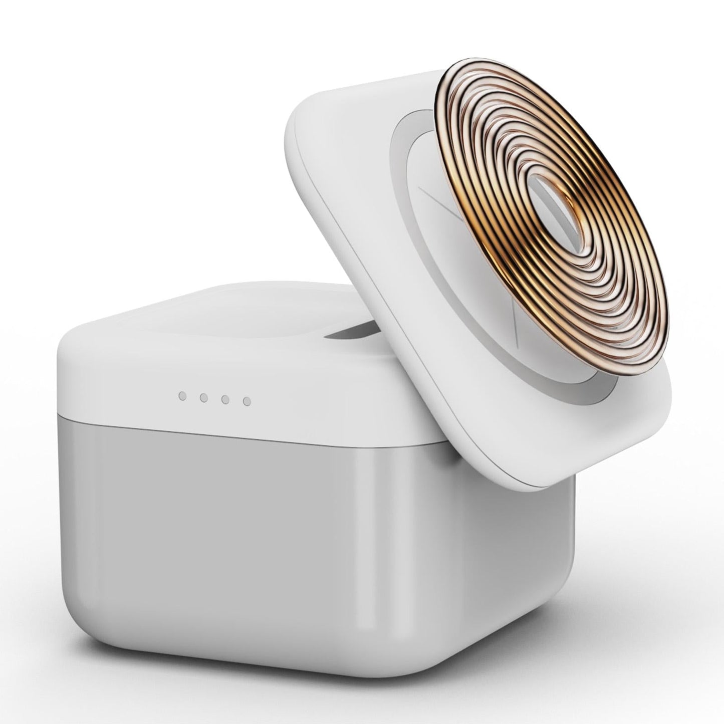 15W 3 In 1 Magnetic Wireless Charger White