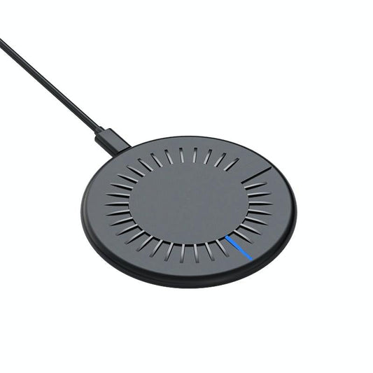 15W Round Wireless Fast Charger 964 Shape - White