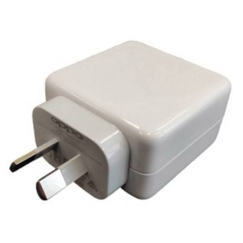 OPPO/Realme/OnePlus 80W SuperVOOC Fast Wall Charger Adapter only, USB A type- White