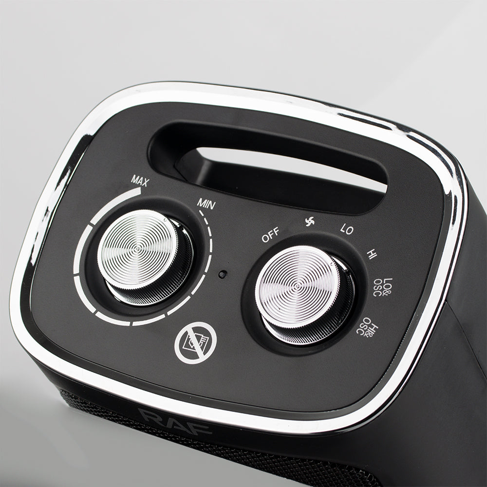 Electric Ceramic Fan Heater - fast and efficient heating Power Off Protection