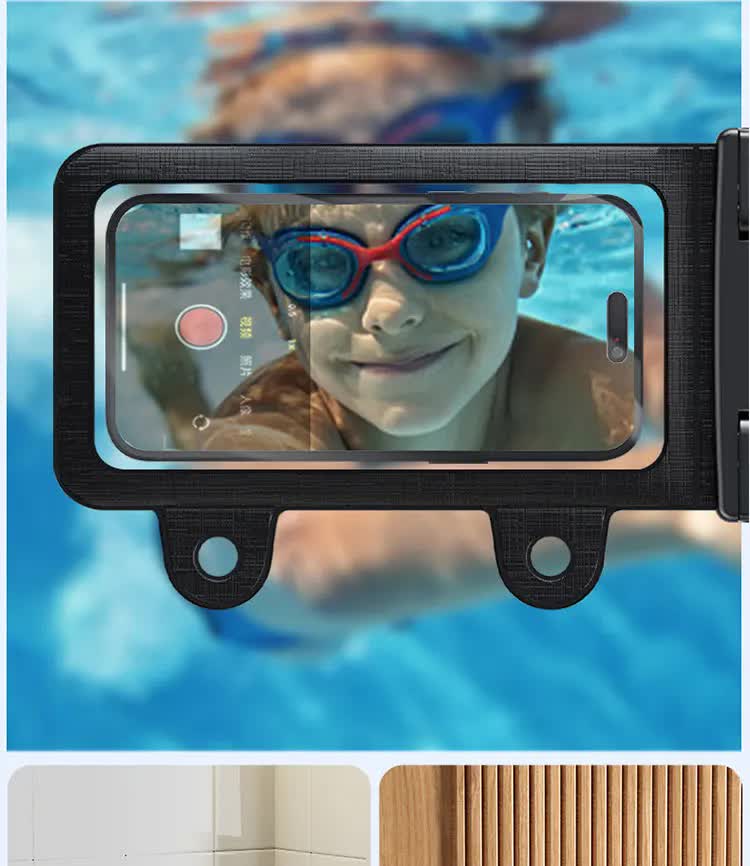 Pink 2-Pack Universal IPX8 Waterproof Phone Pouch with Lanyard - Touch Sensitive Case for Swimming & Outdoor Sports