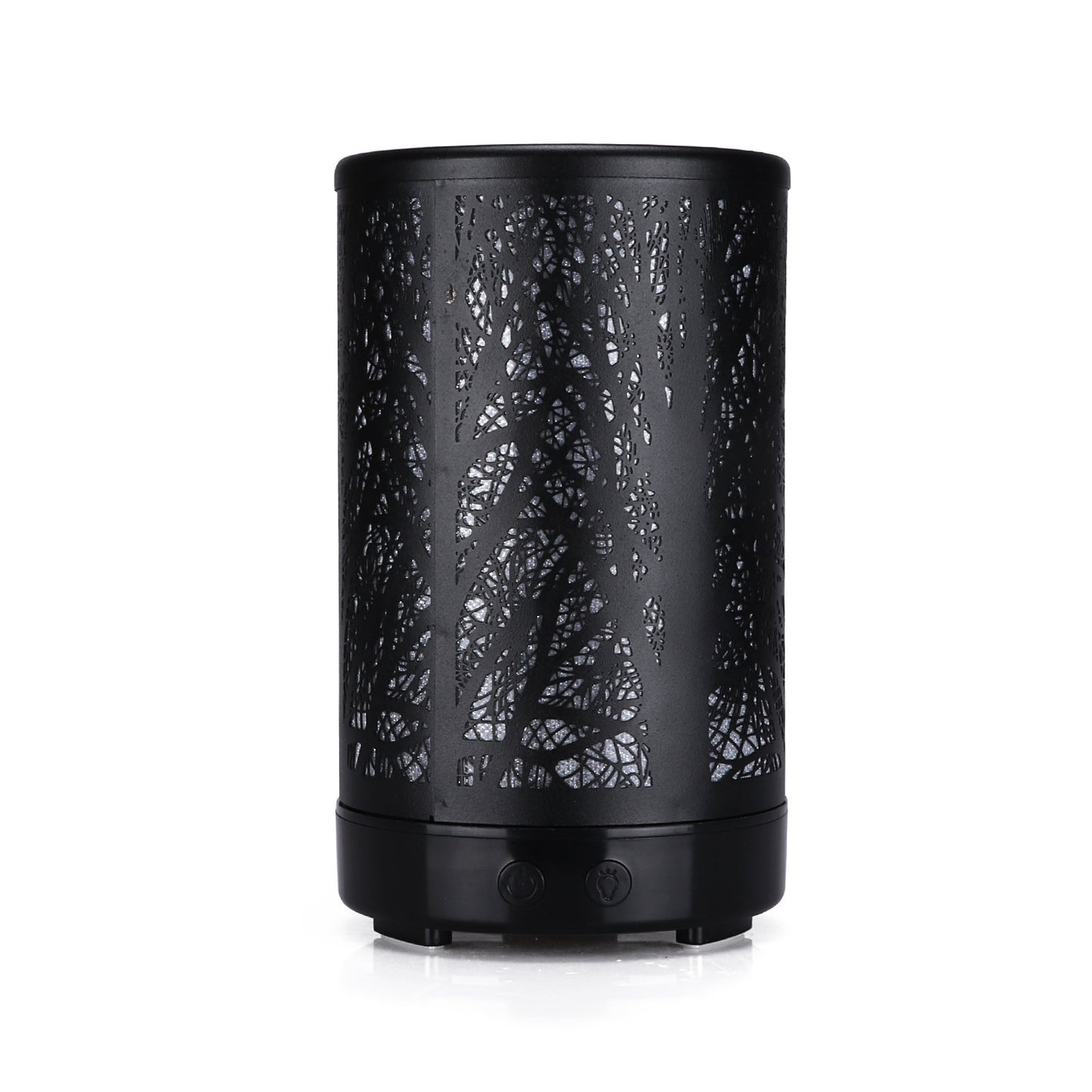 Black Forest Design Iron Essential Oil Diffuser - 7 Color LED Ultrasonic Cool Mist Humidifier 100ml