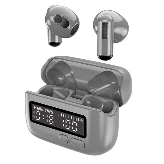 Hi-Res Audio In-Ear Monitor Earphones - Ergonomic Design, Dynamic Driver, with Mic & 3.5mm Jack(Gray)
