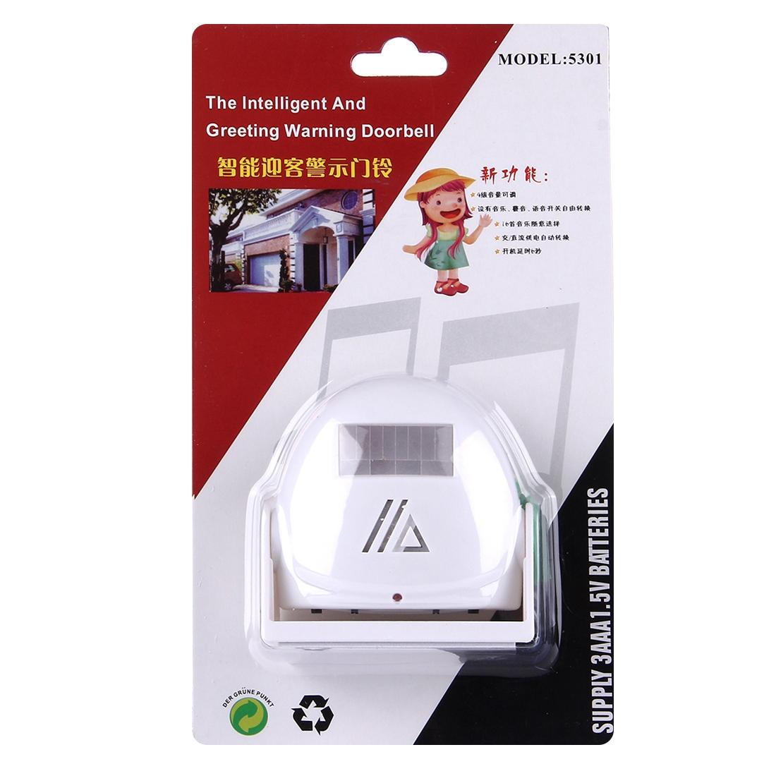Intelligent Wireless Motion Sensor Doorbell - 10M Range-1915196622694912006