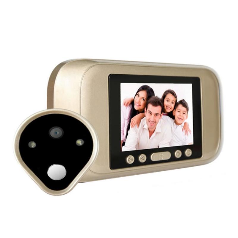720P Hd Smart Peephole Viewer With 3.2 Led Display And Tf Card Support 32Gb Max-1915197280433082368