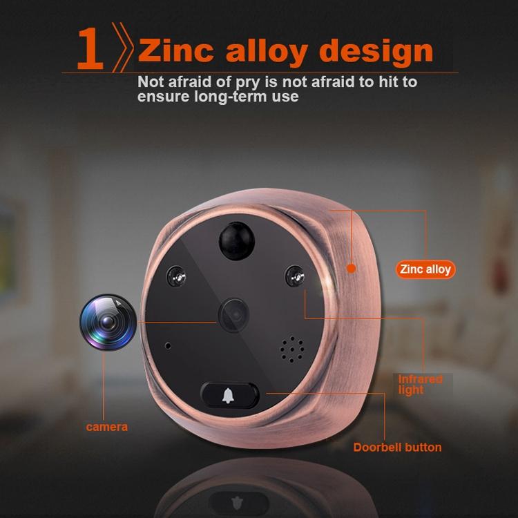 Smart Doorbell With 4.3 Display 3.0Mp Camera Motion Detection Night Vision & Tf Card Support 32Gb Max-1915197877257375753