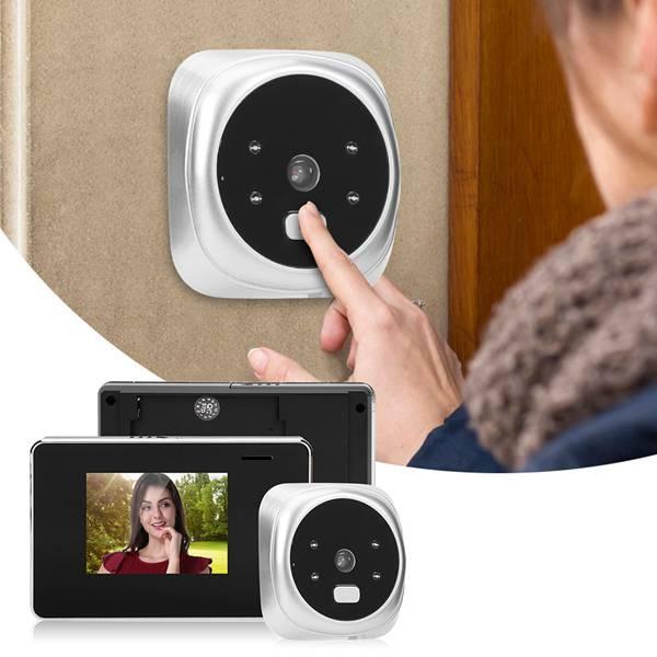 2.8 Screen Digital Peephole Door Bell With 0.3Mp Camera-1915197585149267977