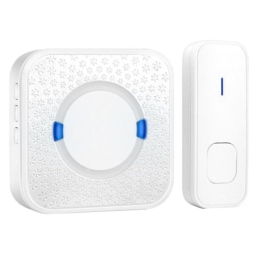 Wireless Waterproof Doorbell Receiver - 110Db 300M Range 53 Music Options-1915196631993683969