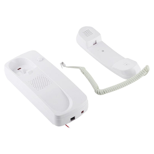 High-Definition Wired Intercom Doorphone - Two-Way Communication White-1915196639291772930