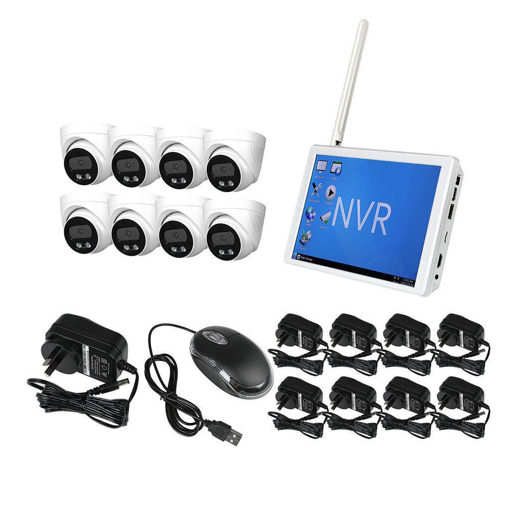 Wireless Security Camera System Set Round-1910112819509071872