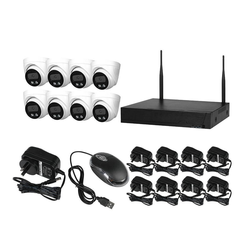 Wireless Security Camera Set System Round-1910112819202887680