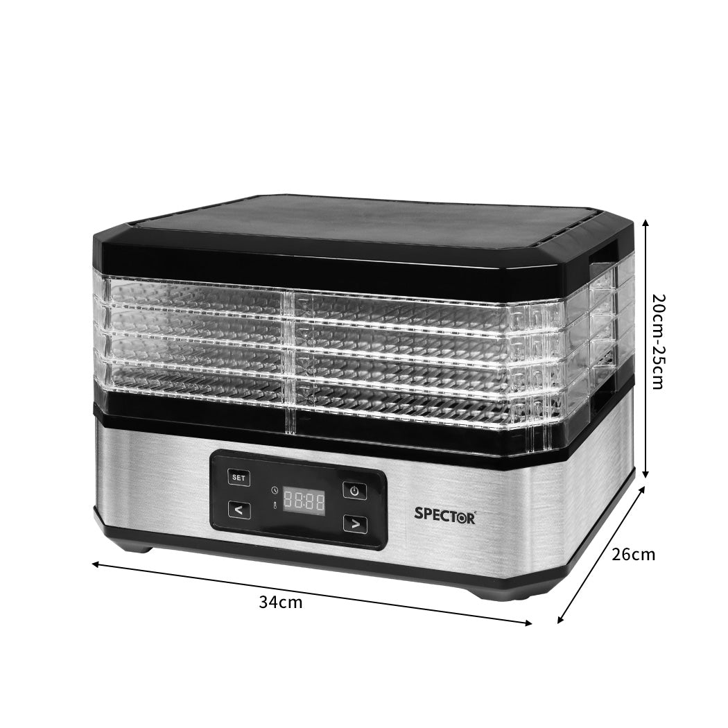 Spector Food Dehydrators Stainless Steel-1910112825242685442