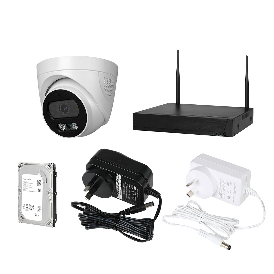 Wireless Security Camera System Set Round-1910112818896703491
